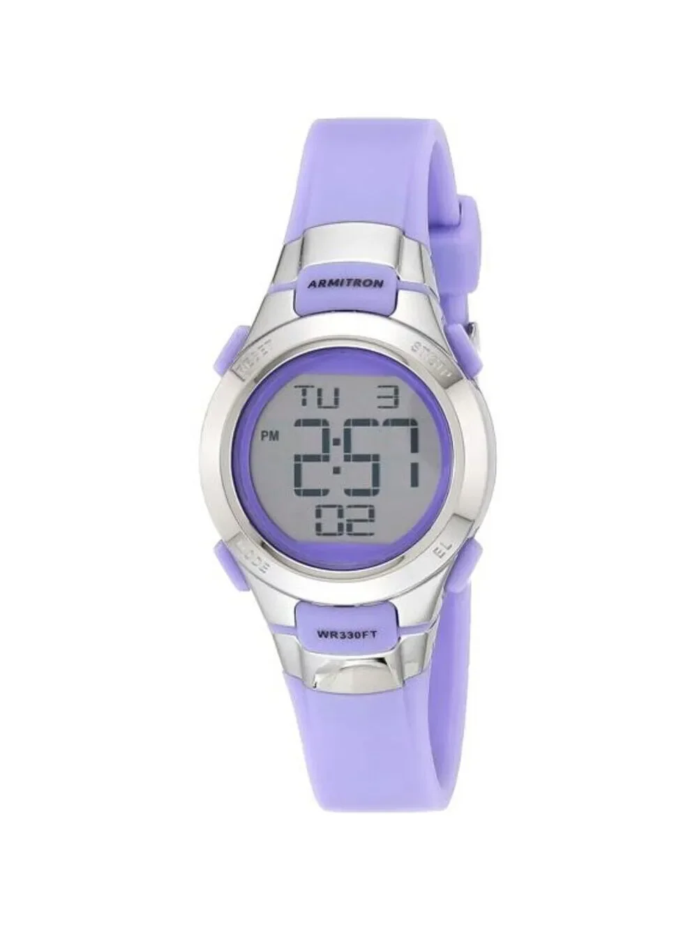 Digital Chronograph Watch for Women Water Resistant Sport Watch with Backlight